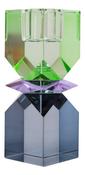 Crystal holder, mint, violet dark blue. | Westgate Design