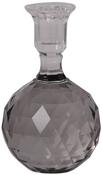 Crystal candle holder grey. | Westgate Design image