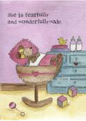 Fearfully and Wonderfully (Girl) Framed Print | Westgate Design image