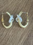 2 tone Plated Hoop Earring | Westgate Design image