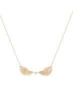 Angel wings double wings gold pendant | Westgate Design