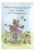 My Painted Bear - Sugar &amp; Spice Print | Westgate Design