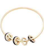 Halo Eclipse Bangle Gold &amp; Black | Westgate Design image