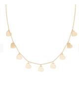 NINE HEART NECKLACE GOLD | Westgate Design image