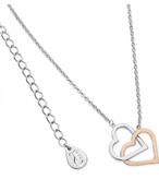 Interlinked Two Tone Heart Pendant | Westgate Design image