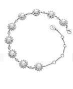 Silver Antique Daisy Pearl Bracelet | Westgate Design image