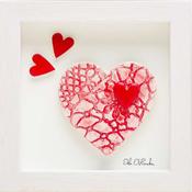 Stable Door Pottery Frame - Hearts | Westgate Design