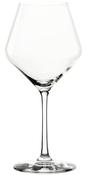 6x Stolzle Fino Burgundy Glass
