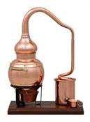0,25 L SMALL GRAPPA ALEMBIC STILL &amp; WOODEN BASE