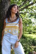 Crochet granny square cami image
