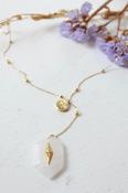 Crystal quartz necklace