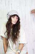 Stripe beanie (Grey) image