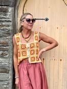 Granny square crochet top