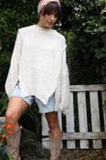 Soft knit cream jumper image