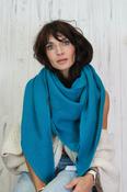 Soft knit scarf (Deep teal) image