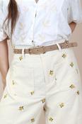 Studded belt (Brown) image