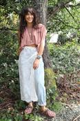 Floral sheer lace wrap skirt image