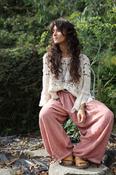 Scalloped crochet top image