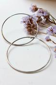 Simple hoops (Silver)