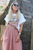 Sardine tin pink graphic tee image