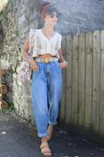 Balloon leg jeans (Denim) image