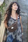 Leopard print crossbody bag image