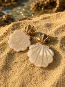 Mermaid shell earrings image