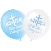 First Holy Communion Blue Balloons 12