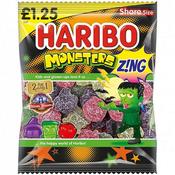 Haribo Monsters Zing Share Size - Halloween Sweets