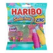 Haribo Soda Twist Share Bags (160g) - Halloween Sweets