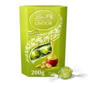 Lindt Lindor Pistachio Milk Chocolate Truffles Carton (200g) - Valentines Sweets