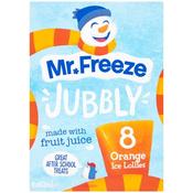 Mr Freeze Jubblys Orange (8 x 62ml) - Freeze Pops
