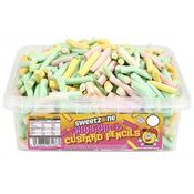 Sweetzone Rhubarb and Custard Mini Pencils - Sweetzone Tubs