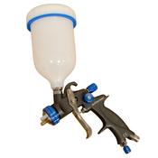 Jefferson HVLP Gravity Feed Spray Gun (Blue Fittings) - Wholesale Welding Supplies image