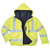 BIZFLAME RAIN HI-VIS ANTISTATIC FR BOMBER JACKET - S773 - Wholesale Welding Supplies image