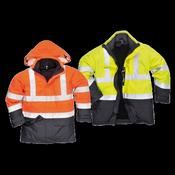BIZFLAME RAIN HI-VIS MULTI-PROTECTION JACKET - S779 - Wholesale Welding Supplies image