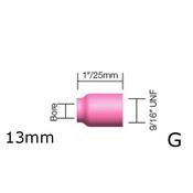 Ceramic Std Gas Lens 1/2" - 13mm Bore (WP9/20) - packet of 5 - Wholesale Welding Supplies image