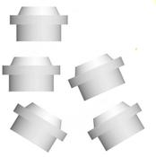 Gas Lens Insulator - use with 18CG (WP17/18/26) - packet of 5 - Wholesale Welding Supplies image