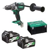 HKDV18DBXL-JRZ Hikoki 18V brushless combi drill c/w 2 x 5.0ah Multivolt Li-ion batteries - Wholesale Welding Supplies image