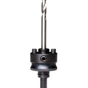 Starrett - A2 Quick Hitch Arbor with high speed steel pilot drill and 11mm / 7/16" hex shank - Wholesale Welding Supplies image