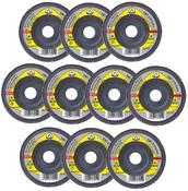 Klingspor SMT 615 / 324 Extra 4½" Mop Disc G40/G60/G80 - PACK OF 10 - Wholesale Welding Supplies