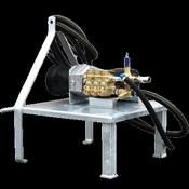 Maxflow Heavy Duty PTO Pressure Washer – Comet Pump 33 LPM 200 BAR Galvanised Frame + Reel - Wholesale Welding Supplies