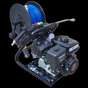 Maxflow Loncin H135 + MC18 Domestic Acid Pump Viton Seals Carry Frame + 30m Reel - Wholesale Welding Supplies