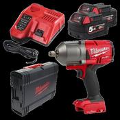 Milwaukee M18ONEFHIWF12-502X FUEL ONE-KEY 1/2" Impact Wrench (2x5Ah) - Wholesale Welding Supplies image