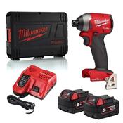 Milwaukee [M18ONEID2-502X] M18 GEN3 FUEL ONE-KEY Impact Driver (2x5Ah) - Wholesale Welding Supplies image
