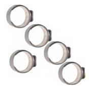 Single Ear Hose Clamp 27.0mm/23.3-26.3mm - packet of 5 - Wholesale Welding Supplies