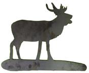 Stag Silhouette (5mm Thick Steel) - Wholesale Welding Supplies