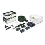 576945 CLEANTEC CTLC SYS HPC 4,0 I-Plus Cordless Mobile Dust Extractor (4X4Ah) - Wholesale Welding Supplies image