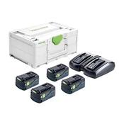 577710 SYS 18V 4x5,0/TCL 6 DUO Battery and Charger Energy Set - Wholesale Welding Supplies