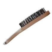 Scratch Brush (4 rows Brass) - Wholesale Welding Supplies